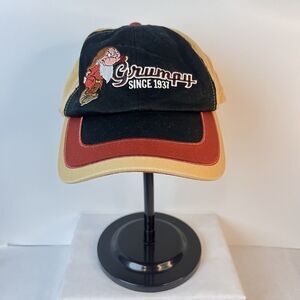 Disney Parks Grumpy Since 1937 Hat Strap Back Embroidered Dwarf Snow White Adult